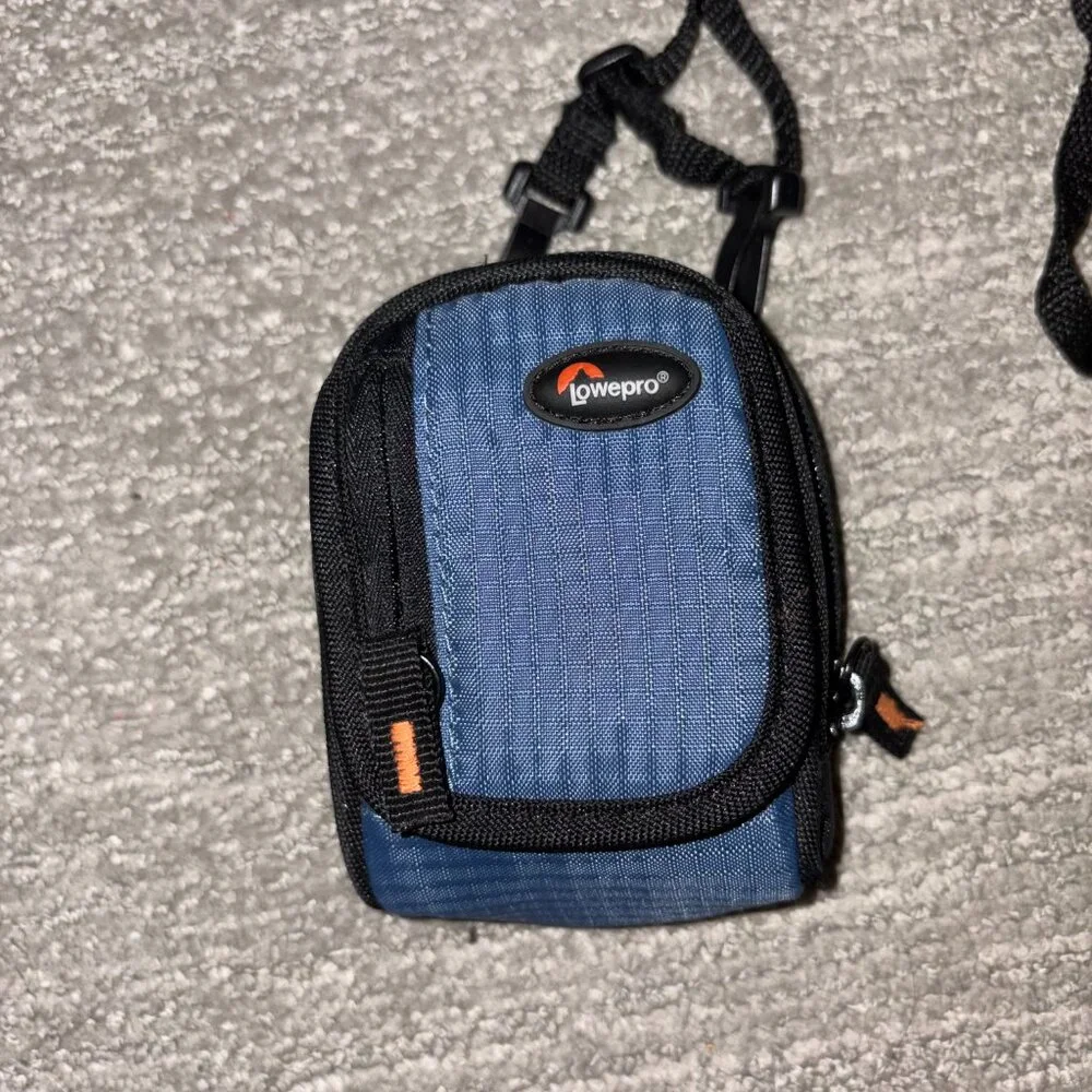 Lowepro Ridge 10 Compact Camera Bag Blue Black Shoulder Case